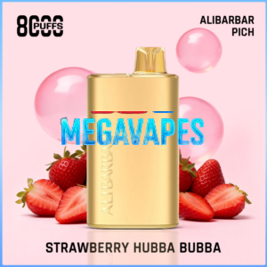 Alibarbar Rich Strawberry Hubba Bubba 8000 Puffs